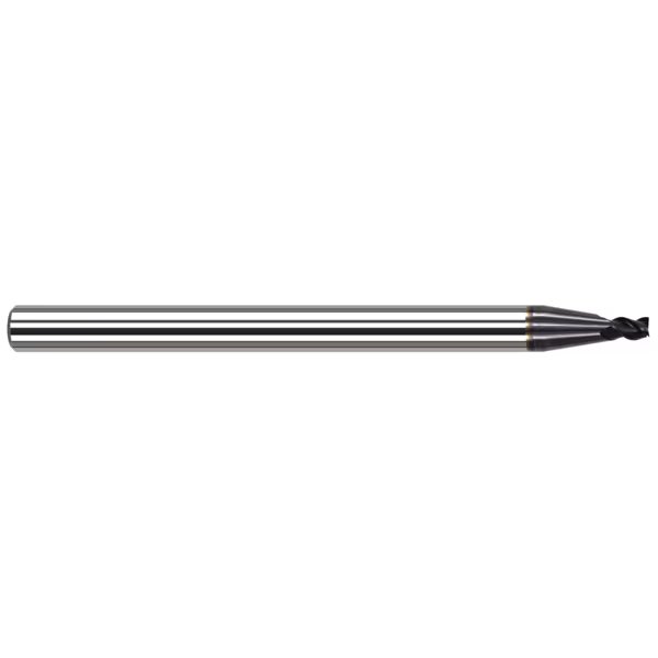 End Mill for Exotic Alloys - Corner Radius, 0.0620